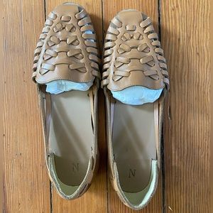 Nisolo Huarache Sandal Size 9.5 Almond